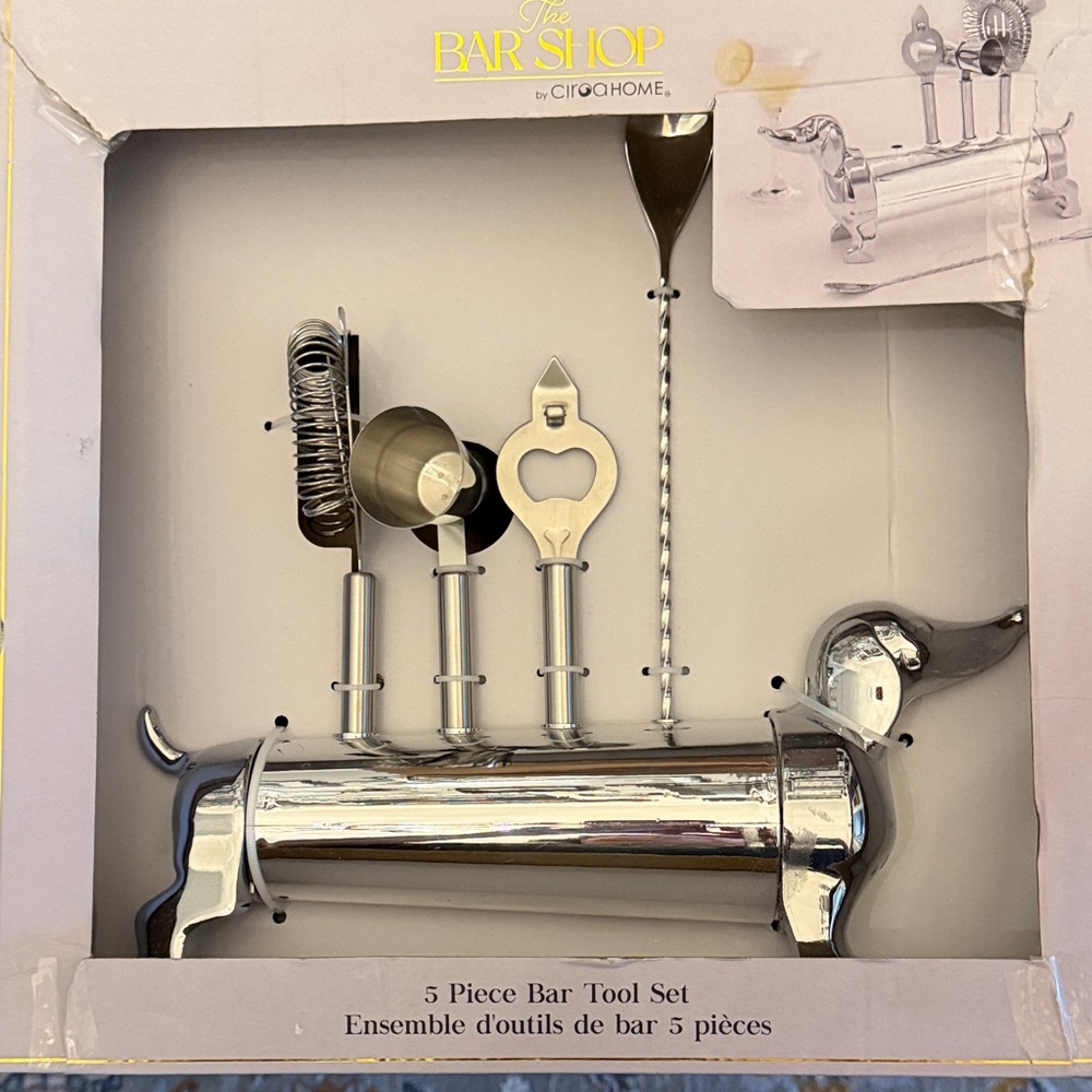 Weenie Dog Silver Bar Tool Set